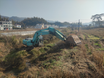 大塅镇古桥村小河流域综合治理工程开工建设