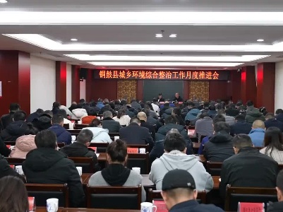 我县召开城乡环境综合整治工作月度推进会